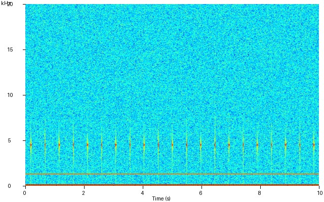 acoustic capture of Feedwater Pump 01