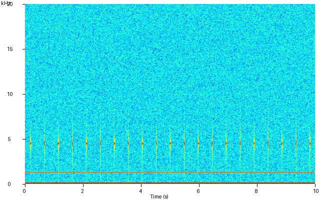 acoustic capture of Feedwater Pump 01
